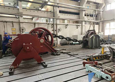 現代尾浦船廠甲板機械設備成功交付，助力大船產業工具公司拓展高端裝備業務